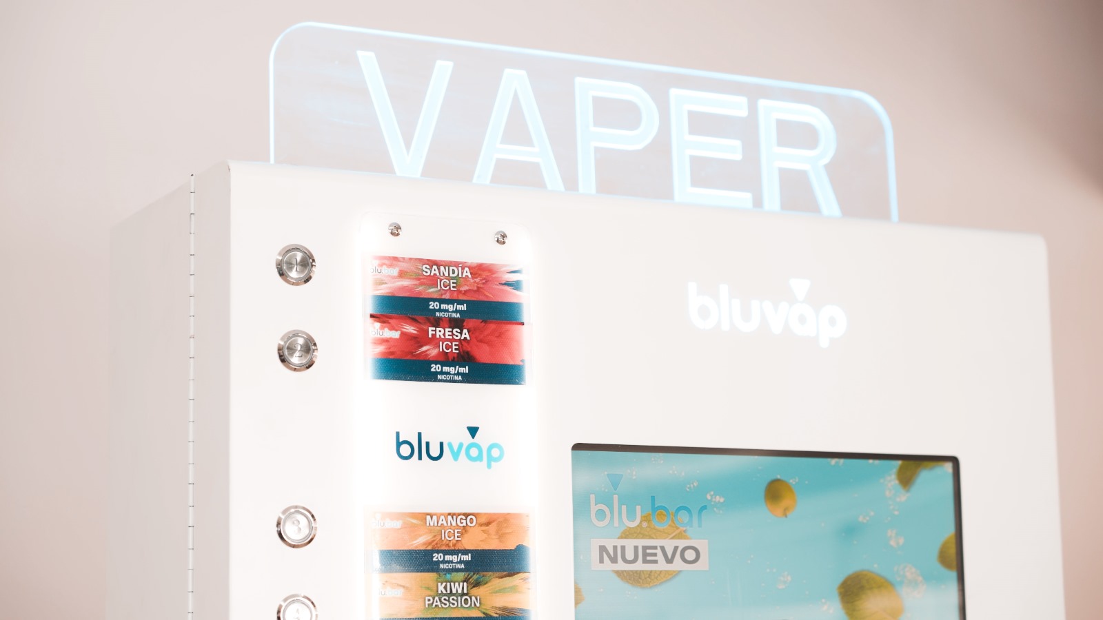 elfbar nachfüll pod läuft aus Máquinas expendedoras de vapers Blu - Bluvap